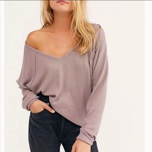 Free People Santa Clara Thermal Top Small